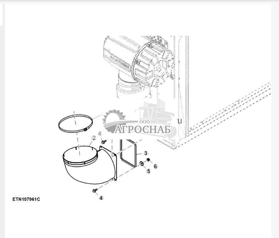 Фильтр воздухозаборника 